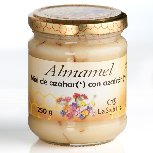 Miel de azahar con azafrán Ecológico La Sabina