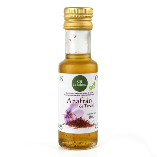 Aceite de Oliva Virgen Extra con Azafrán Ecológico La Sabina