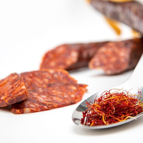 Chorizo con azafrán